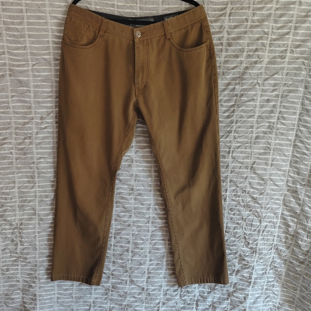 Enzo Denim Tan Pants Men's Size 36